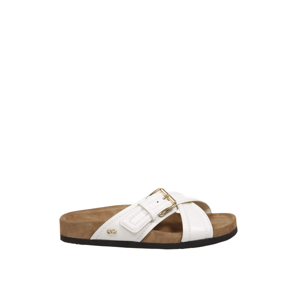 Sandales Valentino Garavani Leather - White - Femme