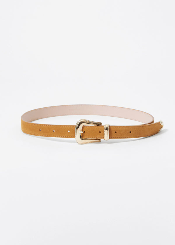 Ceinture P Ellis Taille Mi-Haute - Beige