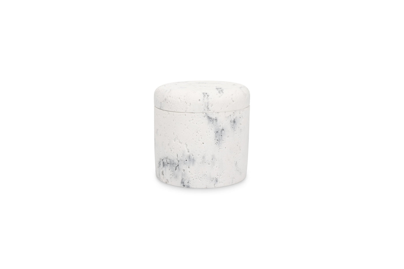 Suds - Pot De Stockage Marble - Polyrésine - Blanc