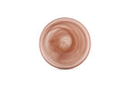 Twirl - Set De 6 Assiettes Plates - Verre - Ambre