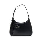 Salvatore Ferragamo Arch Hobo Bag - Black - Femme