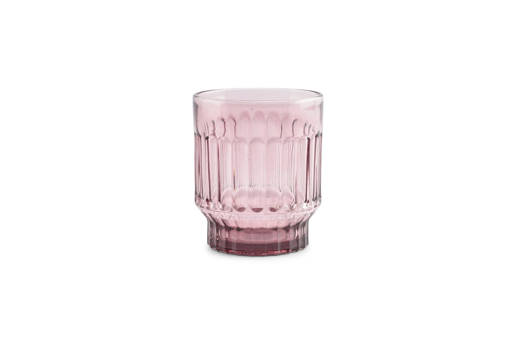 Tone - Set De 4 Verres - Verre - Rose