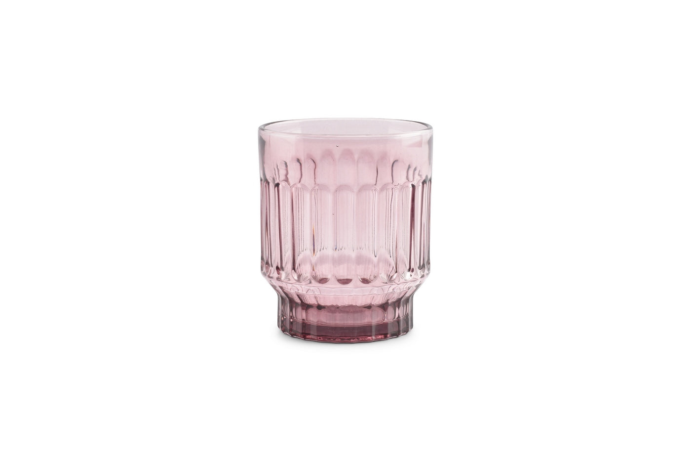 Tone - Set De 4 Verres - Verre - Rose