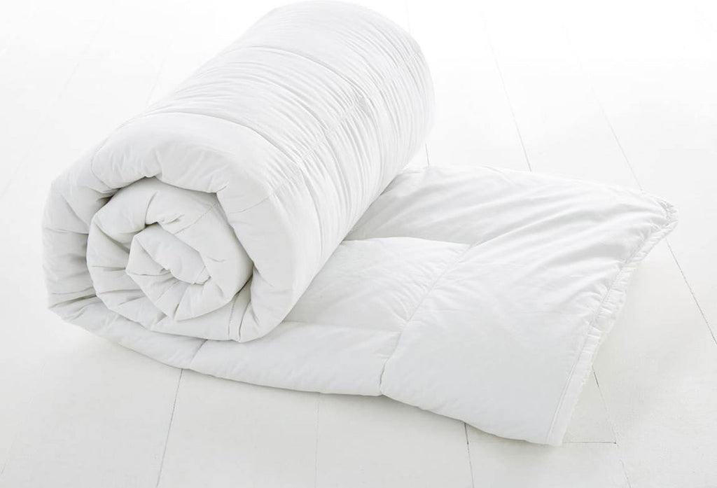 Couette Blanche Percale 91 Fils/Cm2 - 500Gr Fab Fr - Blanc Optique