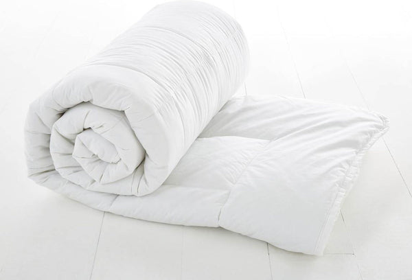 Couette Blanche Percale 91 Fils/Cm2 - 500Gr Fab Fr - Blanc Optique