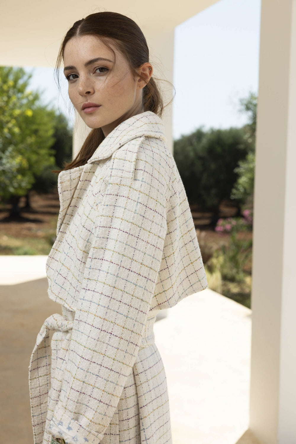 Le Trench Lauren Blanc