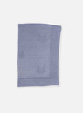 Couverture En Coton Petits Chats - Bleu Orage