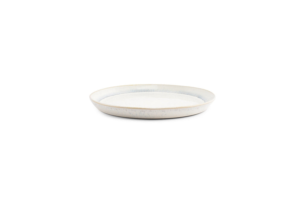 Stripes - Set De 4 Assiettes Plates - Grès - Beige