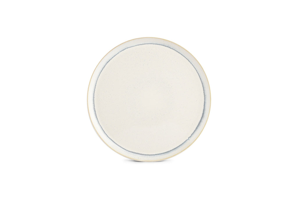 Stripes - Set De 4 Assiettes Plates - Grès - Beige