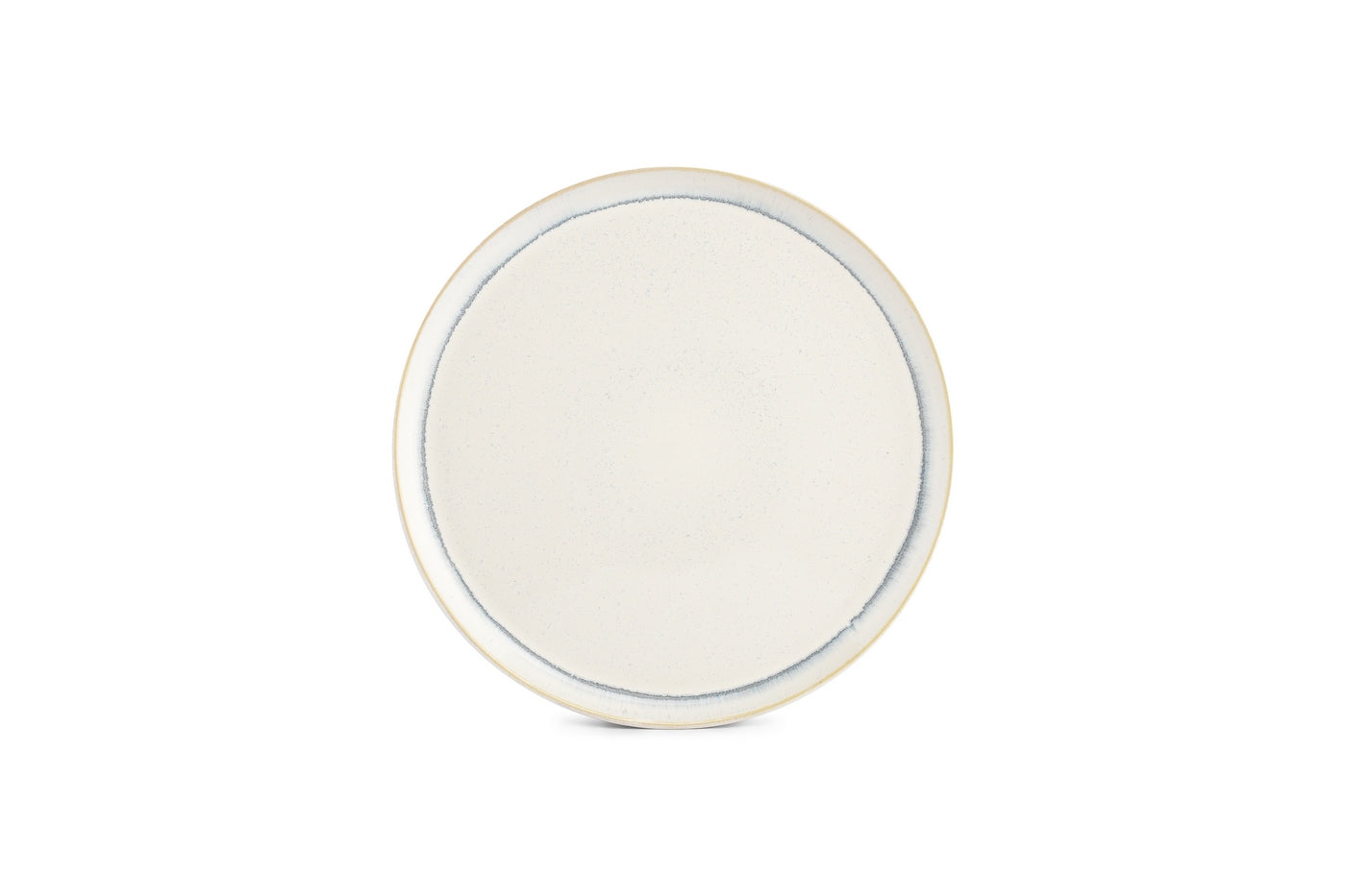 Stripes - Set De 4 Assiettes Plates - Grès - Beige