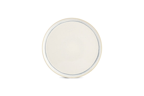 Stripes - Set De 4 Assiettes Plates - Grès - Beige