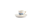 Stripes - Set De 4 Tasses À Moka - Grès - Beige