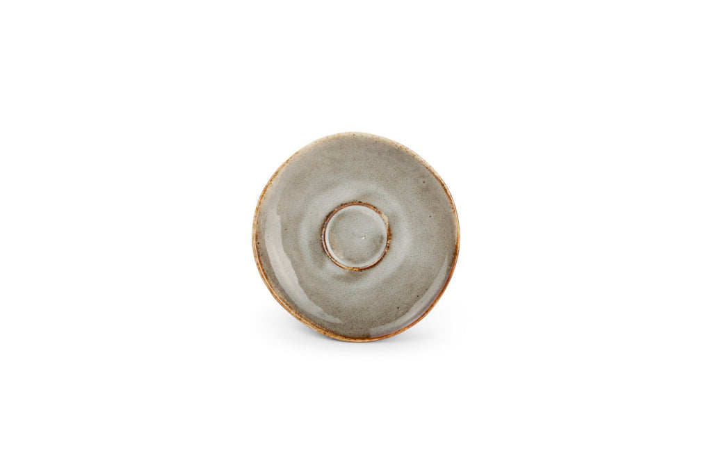 Studio Urban - Set De 4 Soucoupes À Moka - Porcelaine - Gris