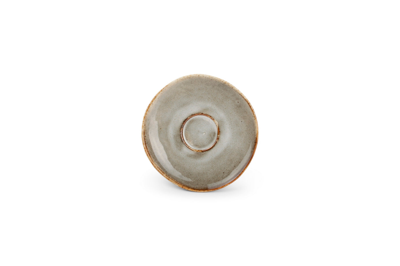 Studio Urban - Set De 4 Soucoupes À Moka - Porcelaine - Gris