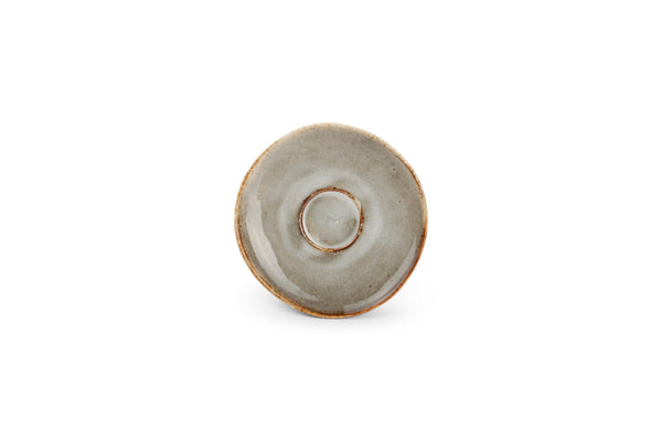 Studio Urban - Set De 4 Soucoupes À Moka - Porcelaine - Gris