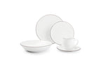 Puro - Service 20 Pièces - Porcelaine - Blanc