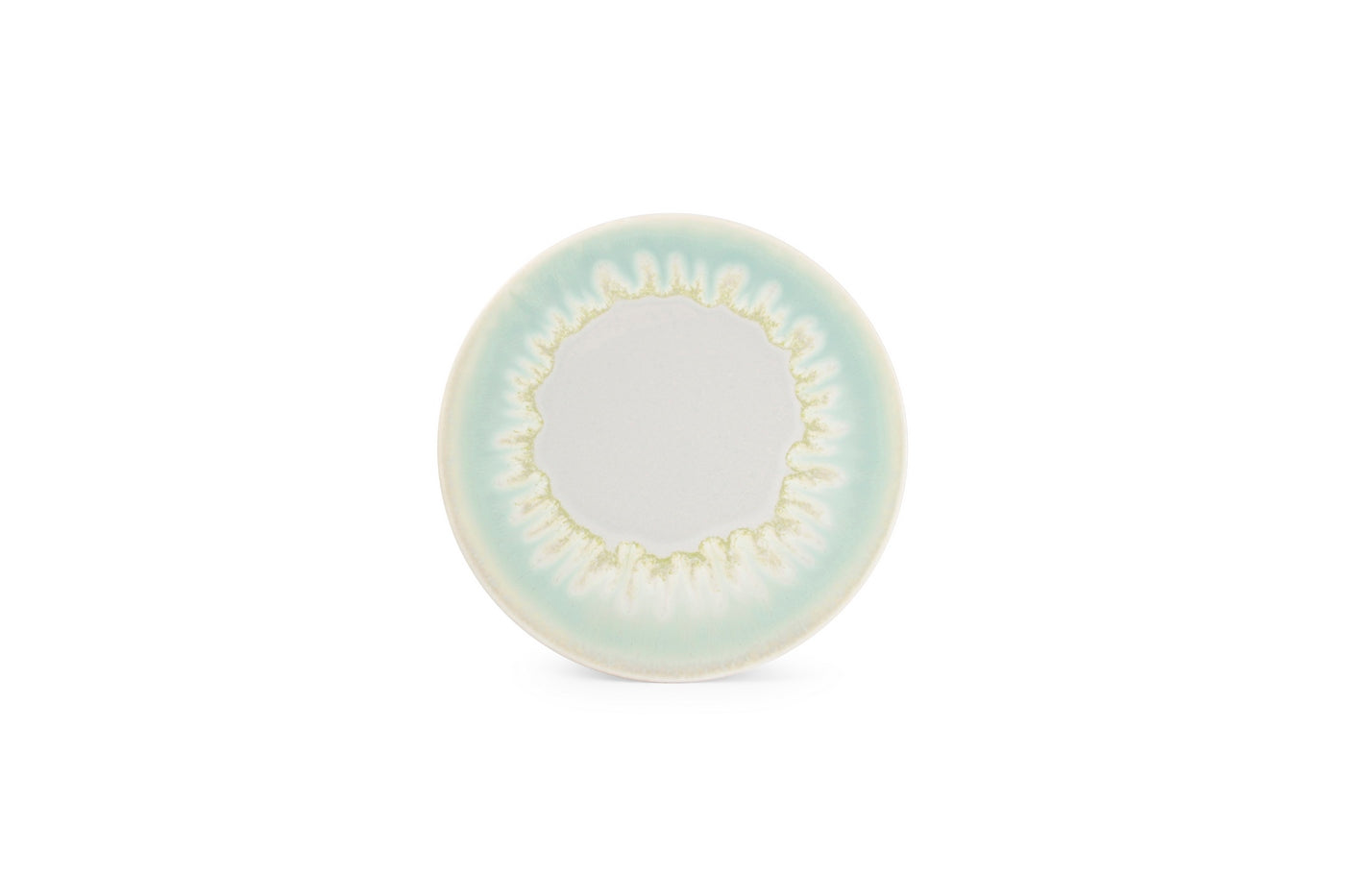 Maldives - Set De 4 Assiettes Plates - Porcelaine - Vert