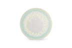 Maldives - Set De 4 Assiettes Plates - Porcelaine - Vert