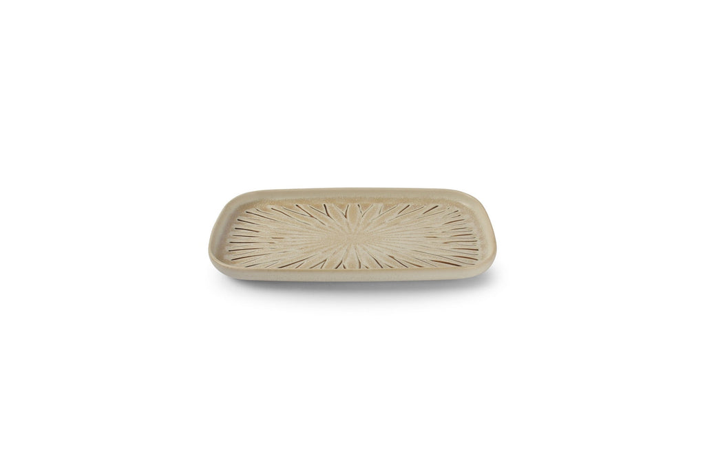 Orion - Set De 4 Plats À Servir - Porcelaine - Blanc