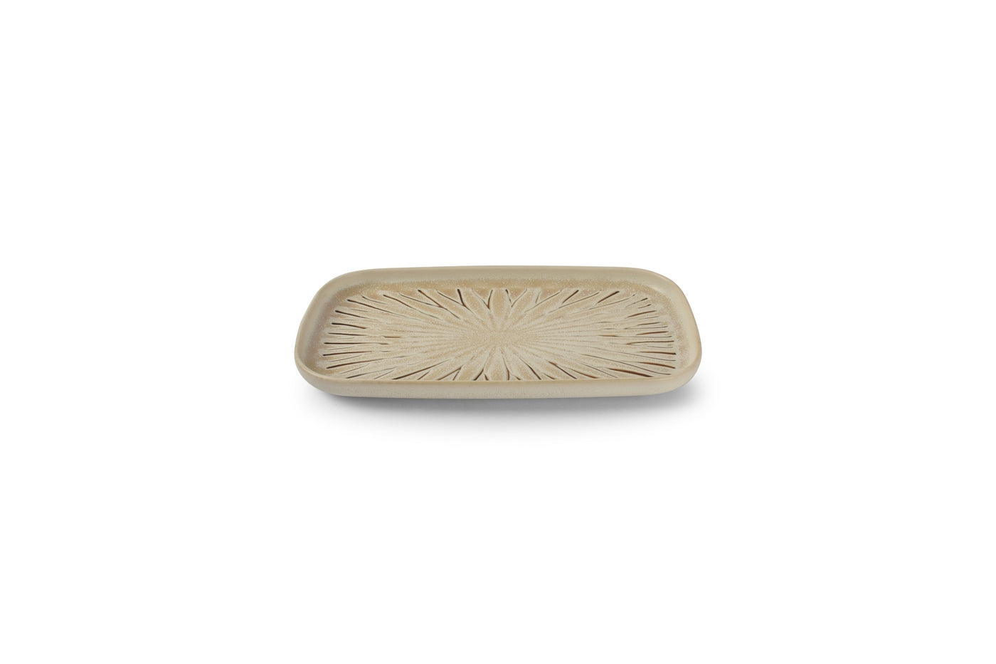 Orion - Set De 4 Plats À Servir - Porcelaine - Blanc
