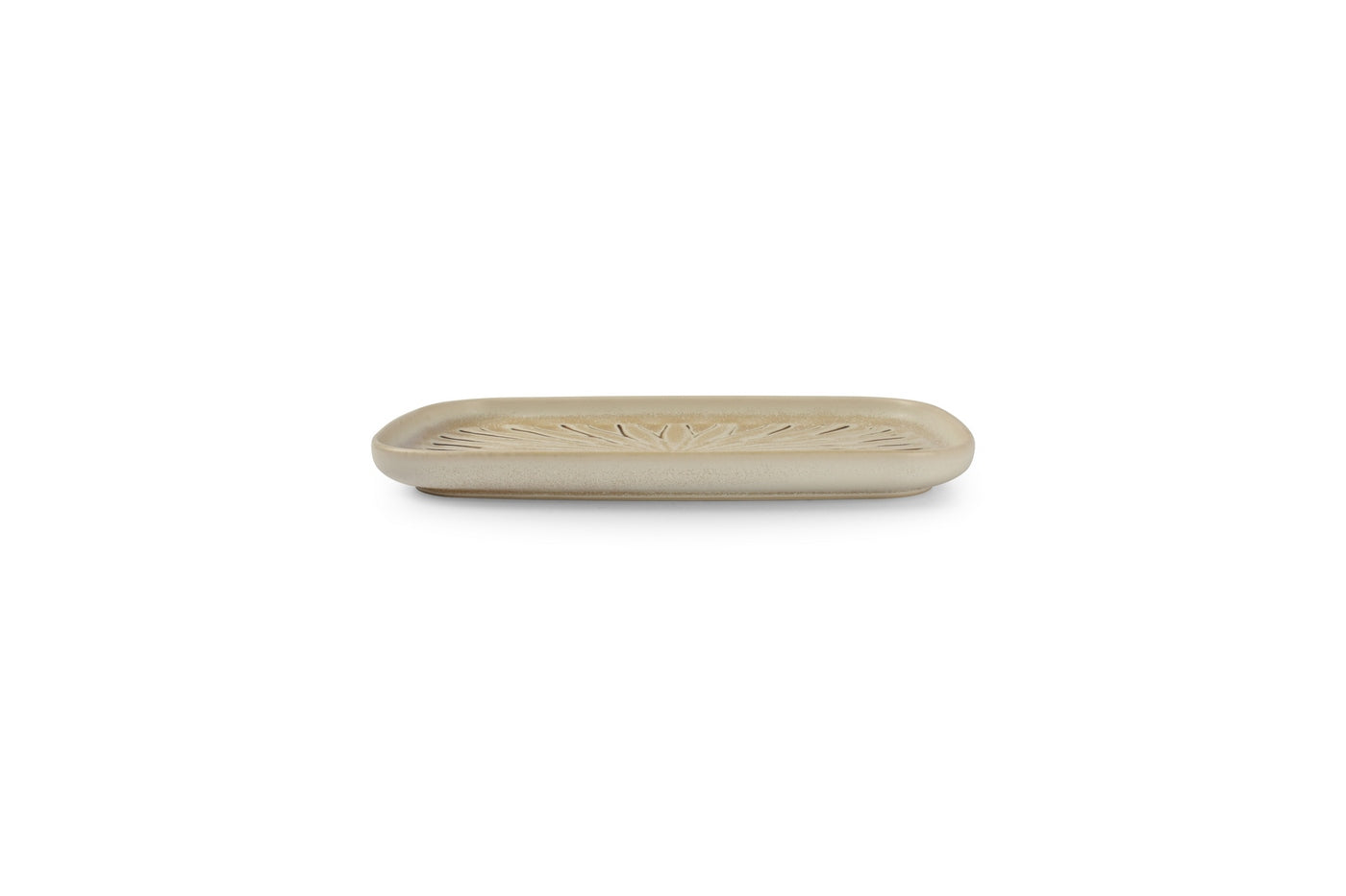 Orion - Set De 4 Plats À Servir - Porcelaine - Blanc