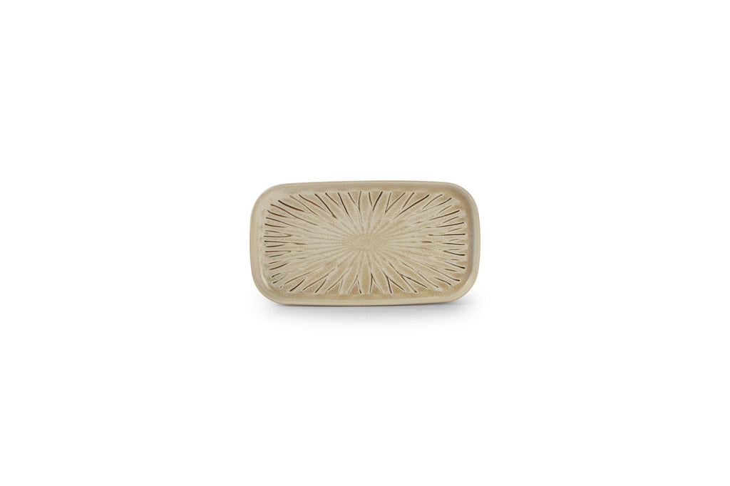 Orion - Set De 4 Plats À Servir - Porcelaine - Blanc
