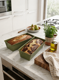 Zenker - Lot De 2 Moules À Gâteaux 30/30 Cm En Acier Zenker Green Vision - Vert