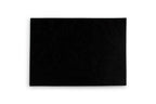 Tabletop - Set De 4 Sets De Table - Simili Cuir - Noir