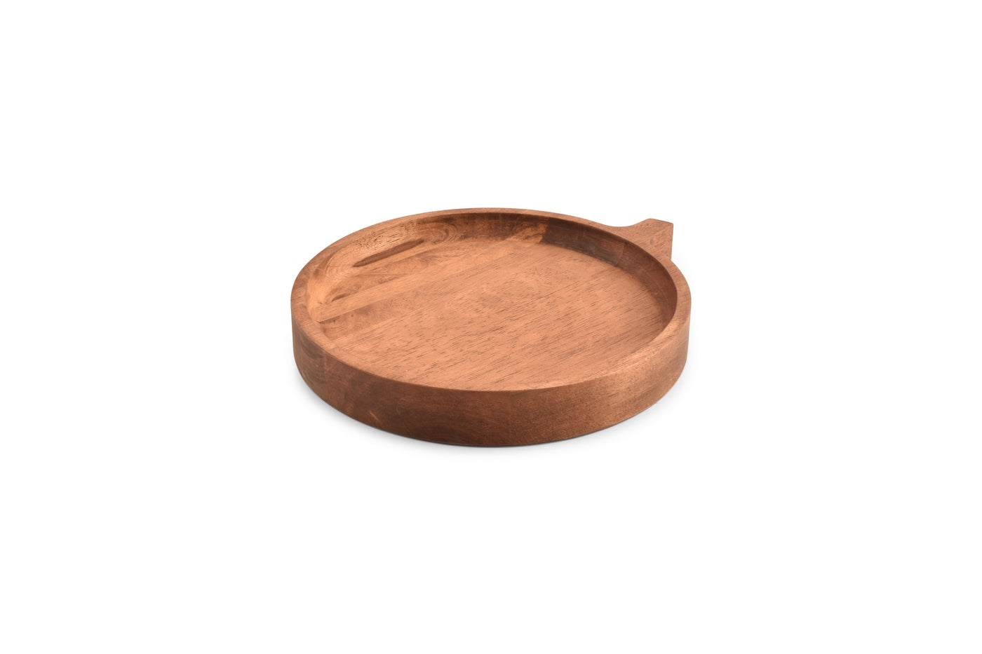 Chop - Plat À Servir - Mango Wood - Marron