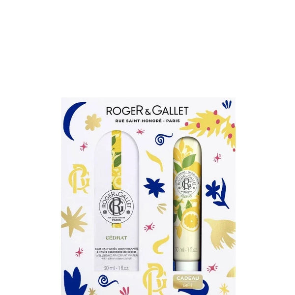 Cédrat Coffret Eau Fraîche Parfumée Bienfaisante - Crème Mains