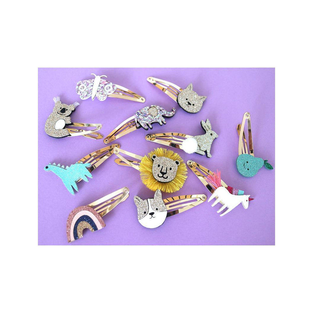 Barrettes Cheveux - Arc-En-Ciel