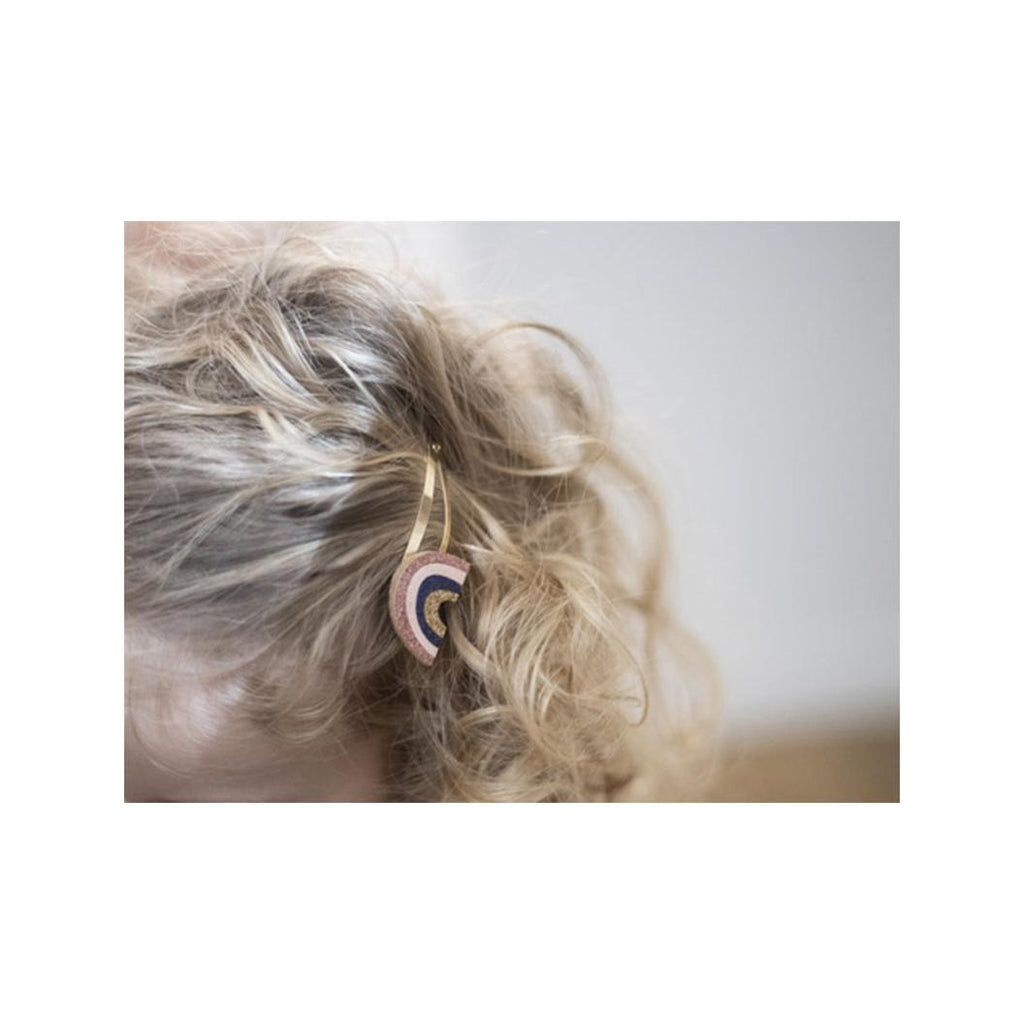 Barrettes Cheveux - Arc-En-Ciel