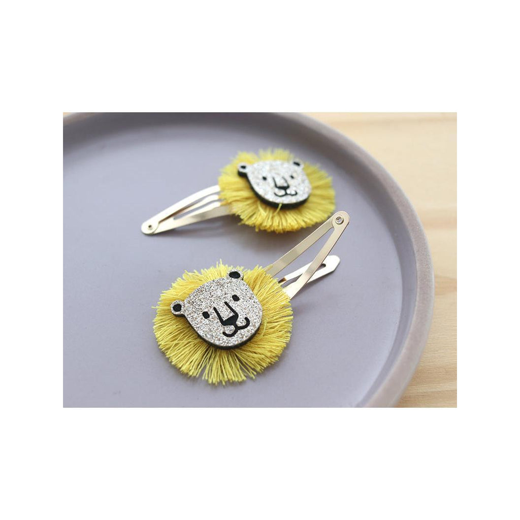 Barrettes Cheveux - Lions