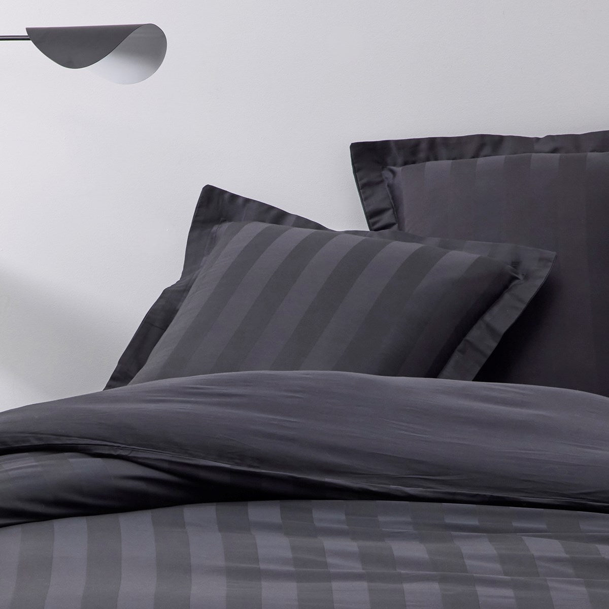 Prestige - Taie Oreiller Satin - Gris