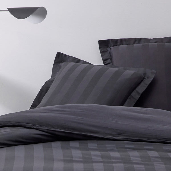 Prestige - Taie Oreiller Satin - Gris