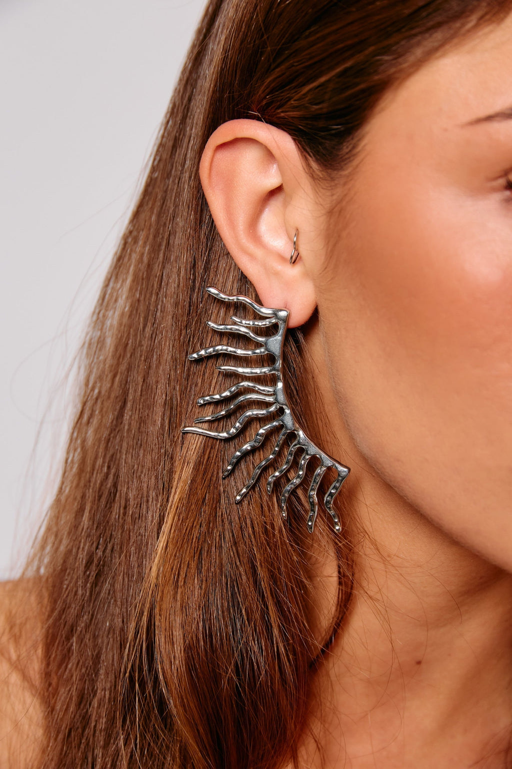Boucles D'Oreilles Ramas Plata