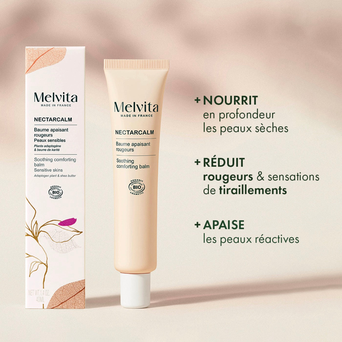 Baume Apaisant Anti-Rougeurs - Nectarcalm - 40 Ml