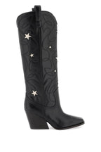 Stella Mccartney - Bottes Stella Mccartney Texan Boots With Star Embroidery
