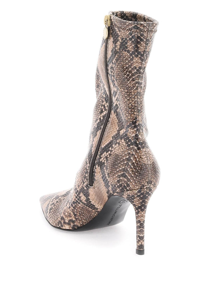 Stella Mccartney - Bottes Stella Mccartney Python Print Ankle Boots