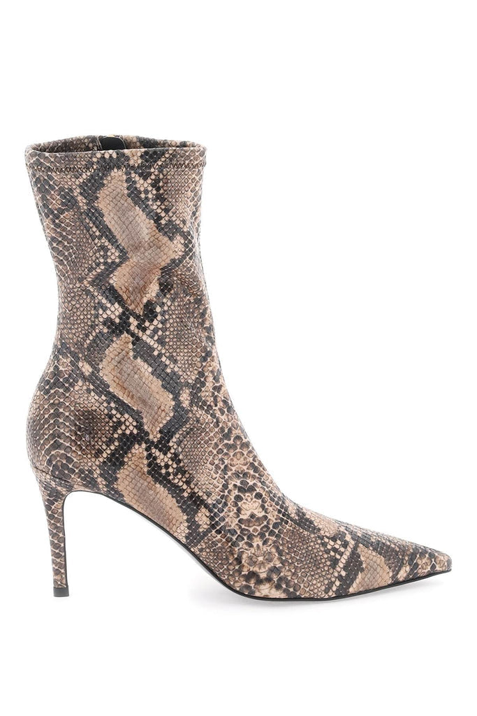 Stella Mccartney - Bottes Stella Mccartney Python Print Ankle Boots