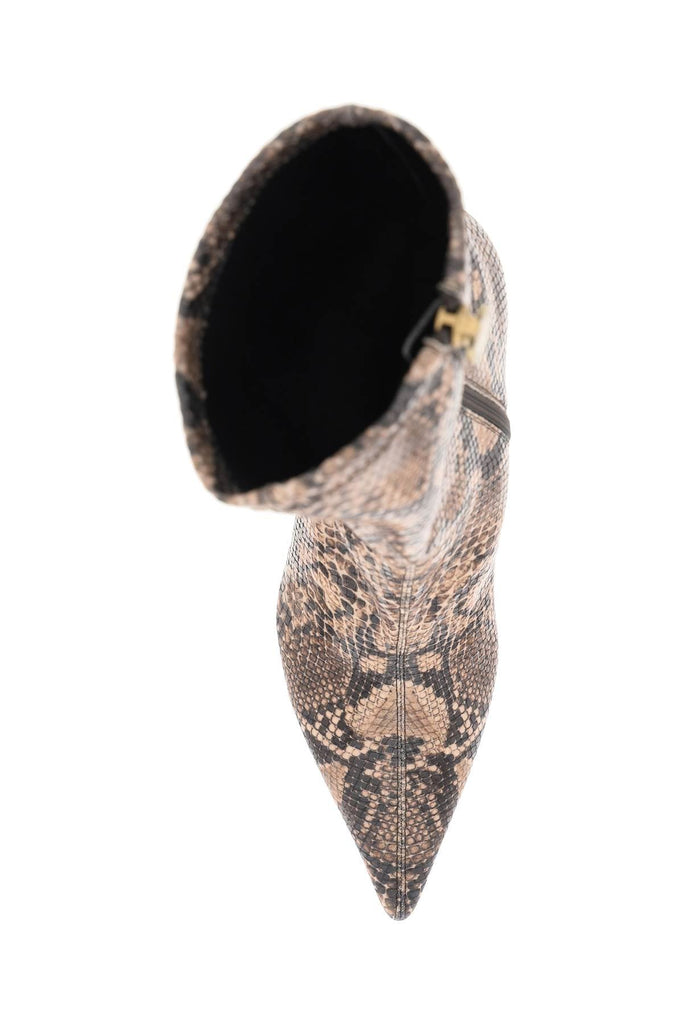 Stella Mccartney - Bottes Stella Mccartney Python Print Ankle Boots