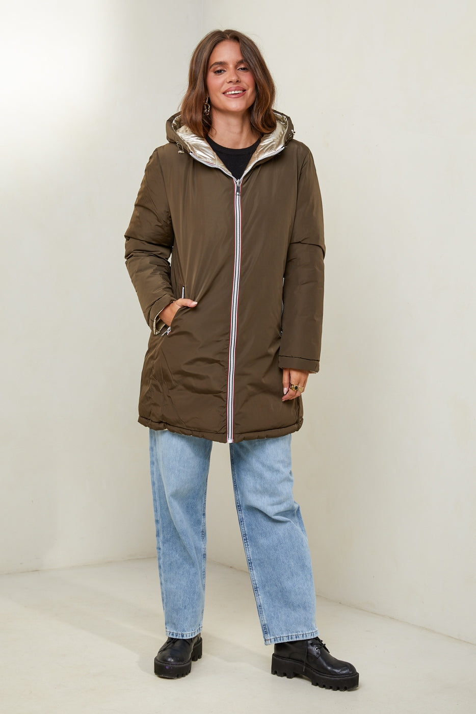 Doudoune 81223 - Kaki