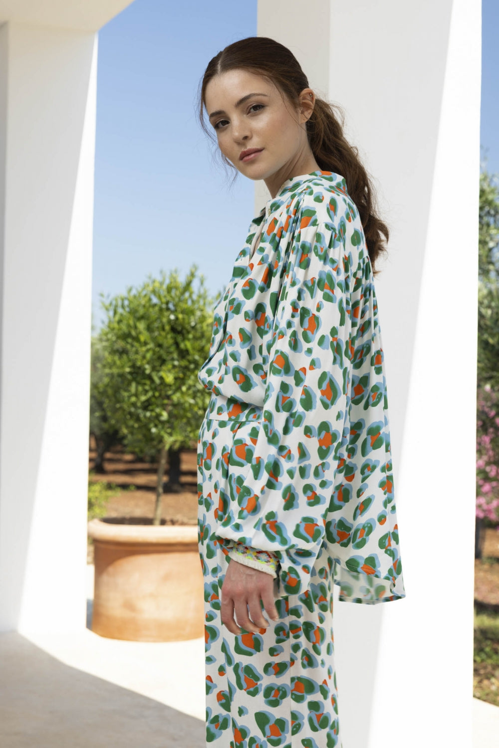 La Blouse Ornella Léo Fluo