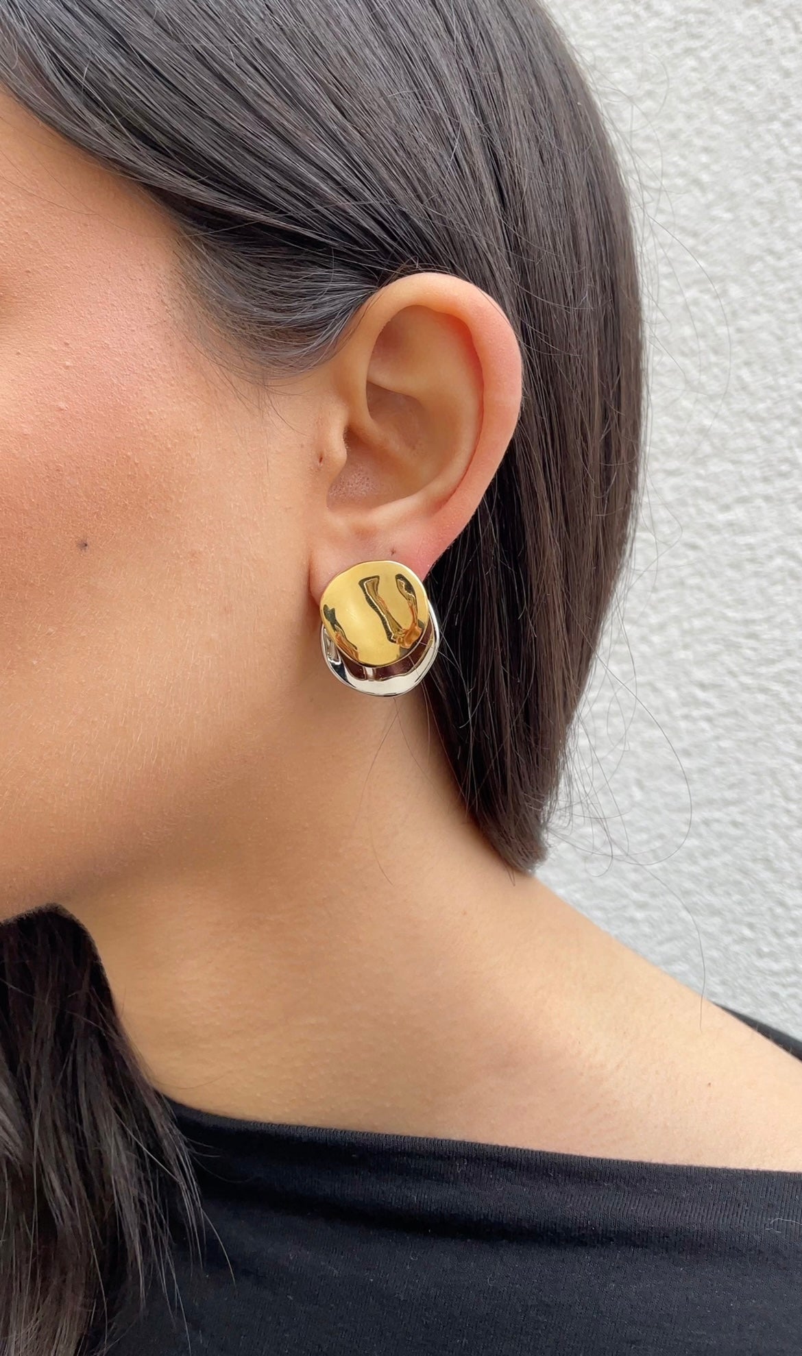 Boucles D'Oreilles Two Pieces