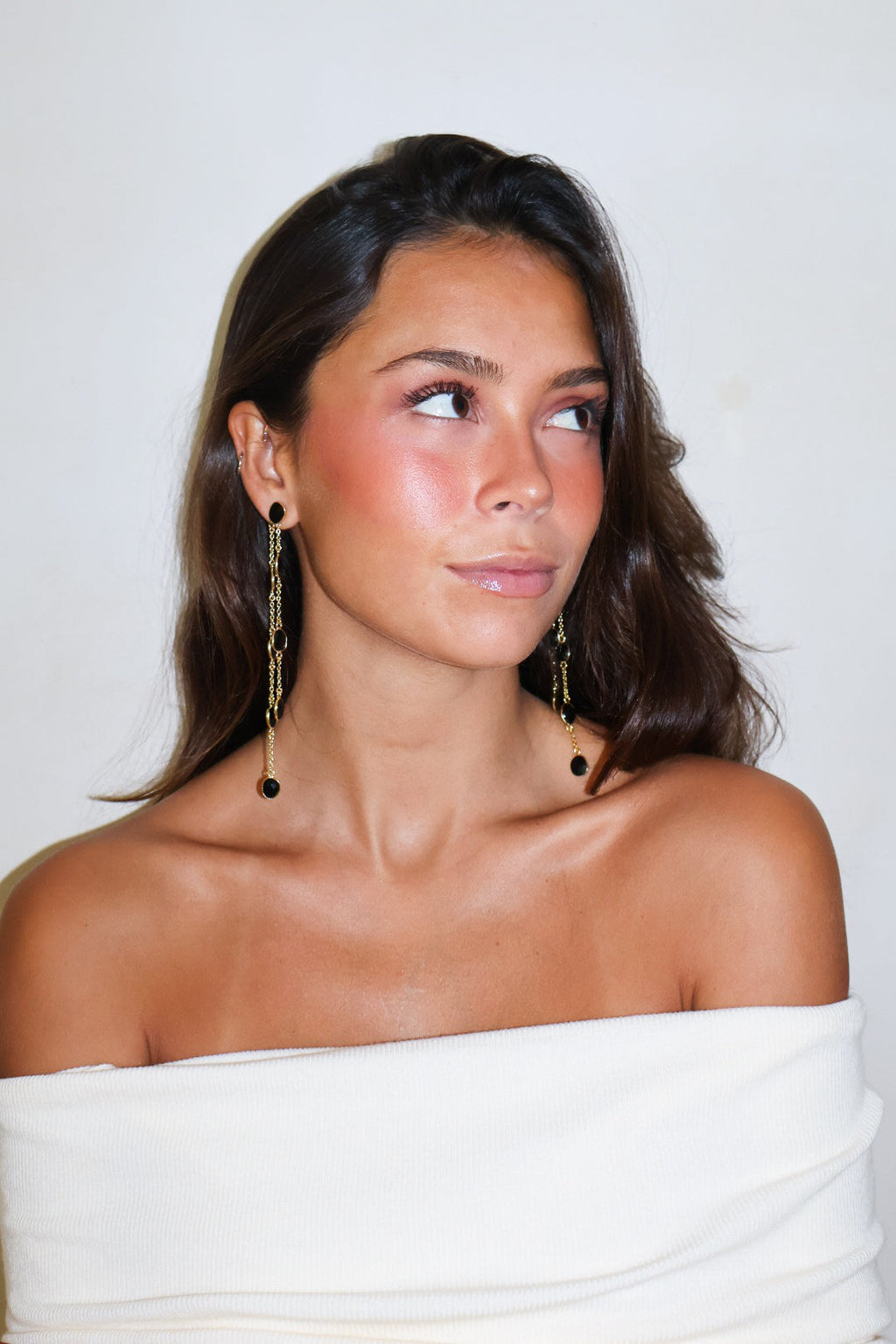 Boucles D'Oreilles Luna Negros