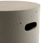 Hector - Table D'Appoint De Jardin - Gris