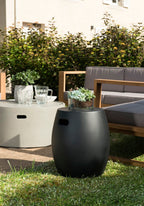 Hector - Table D'Appoint De Jardin - Noir