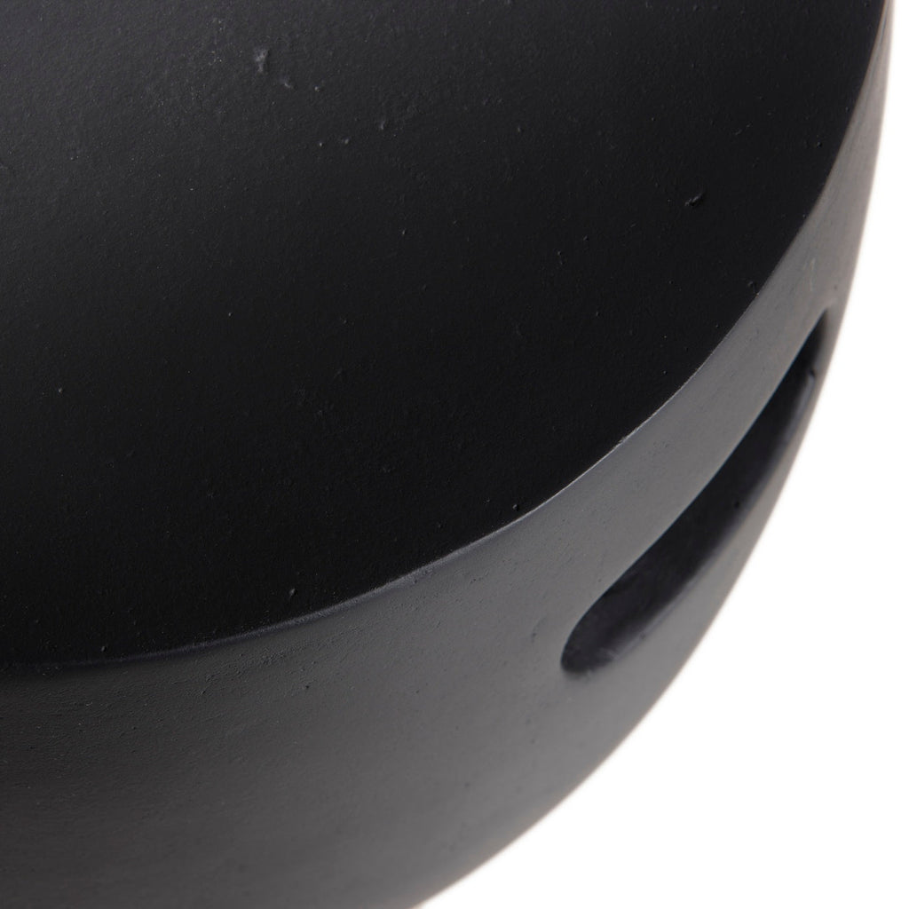 Hector - Table D'Appoint De Jardin - Noir