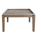 Hector - Table Basse De Jardin - Marron/Gris