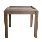 Hector - Table D'Appoint De Jardin - Marron/Gris